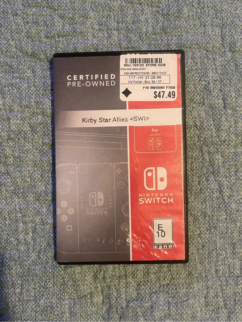 Kirby Star Allies Nintendo Switch (No Original Case)